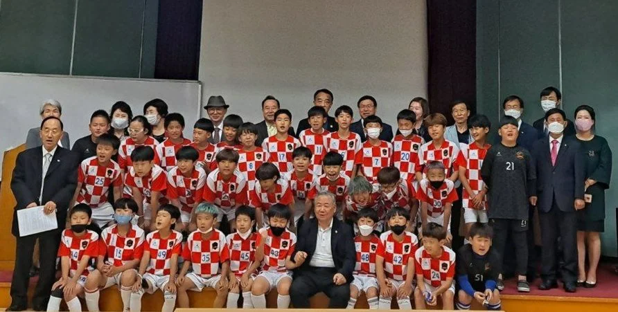 유소년축구단 만찬 행사 현장 사진