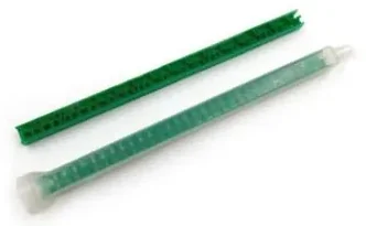 8-32 Green Square Static Mixer